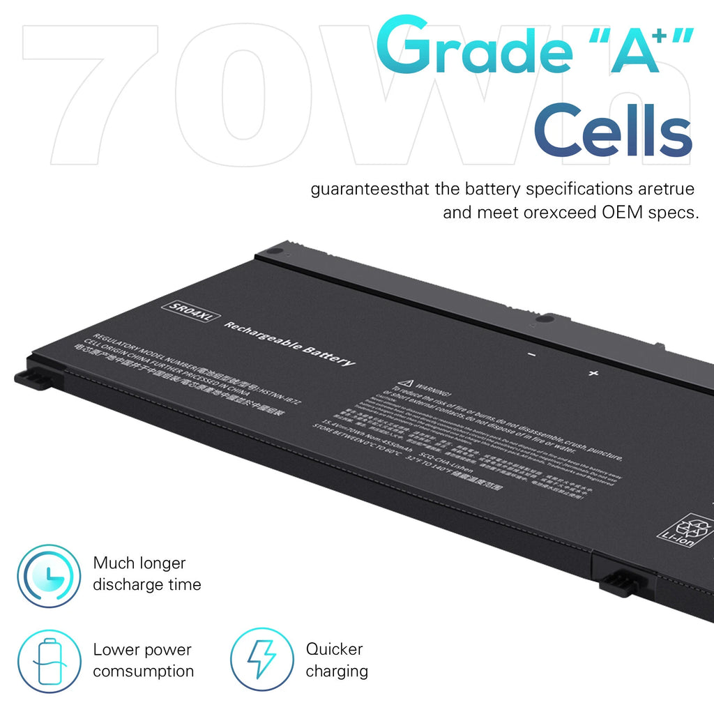 SR04XL Battery For HP Omen 15-CE 15-DC 15-CB HSTNN-DB7W 917678-2B1 917724-855