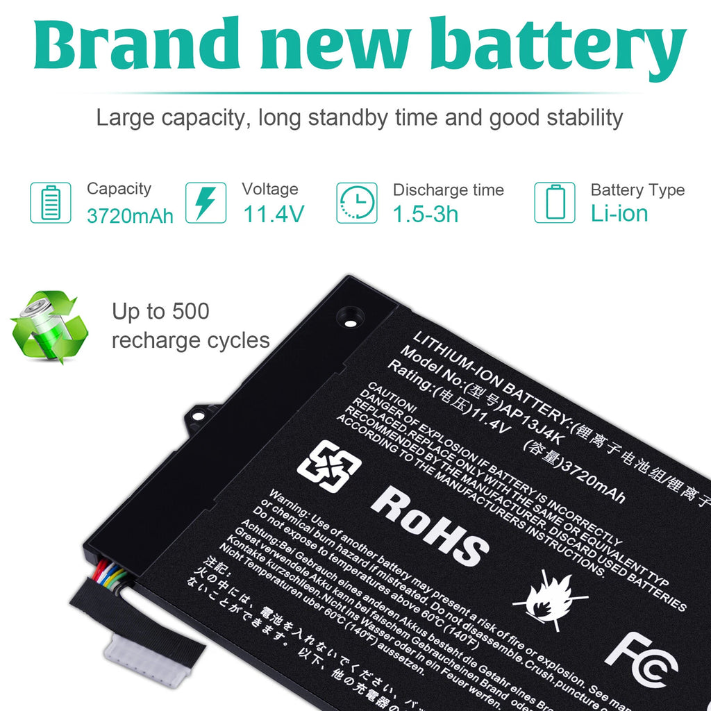 AP13J4K Battery for Acer Chromebook 11.6" C720 C720P C740 C740-C3P1 C720-2848