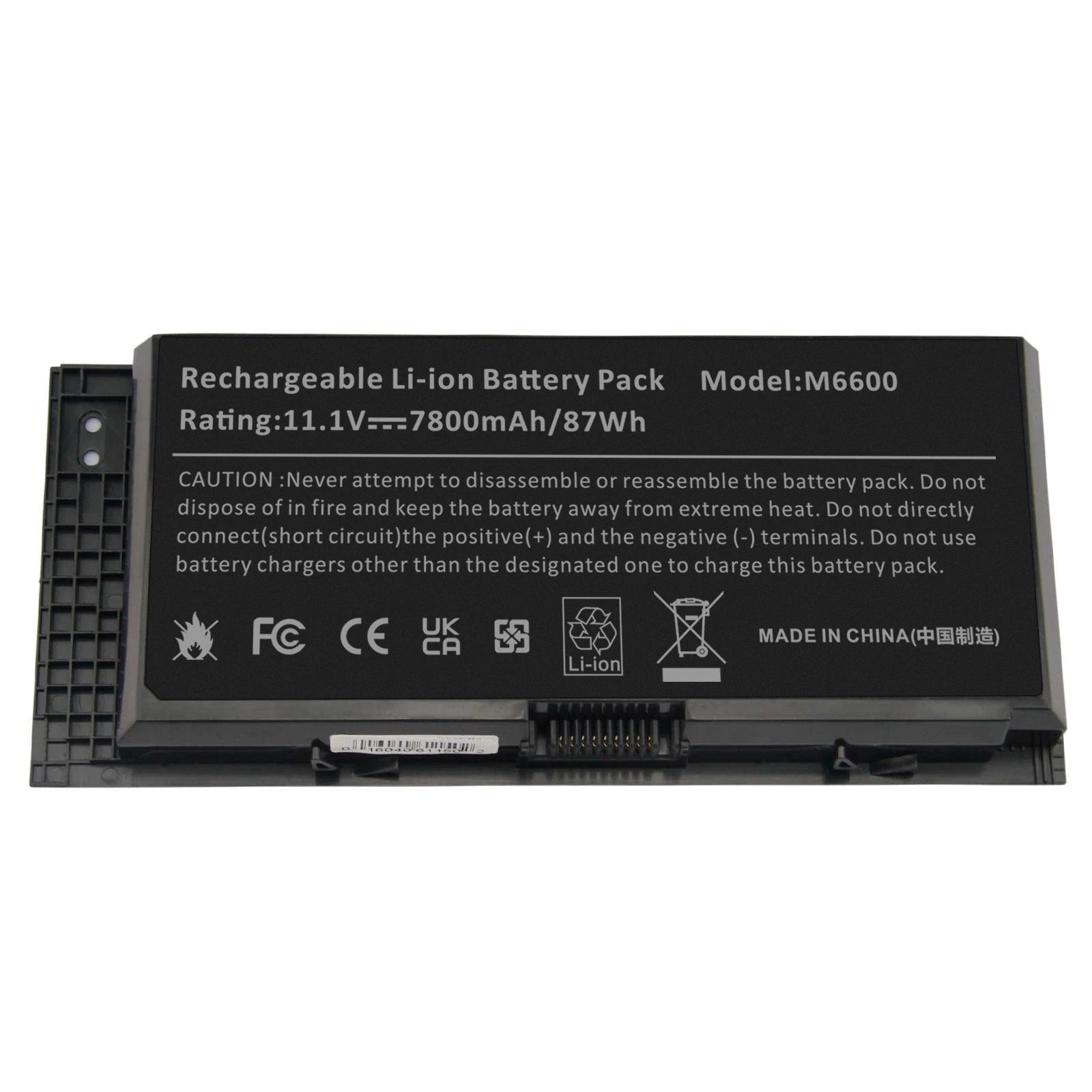 ?M6600 Battery For Dell Precision M4600 M4700 M6700 M6800 R7PND FV993 T3NT1 89Wh