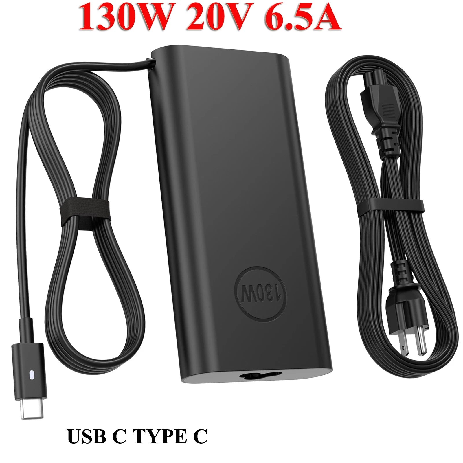 130W USB C Charger For Dell XPS 15 9575 17 Precision 5530 Latitude7410 7310 7210