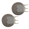 2x CR2025RV-MFR-LF 3V Lithium Coin Battery 3-PIN VERT for Pentium PCB