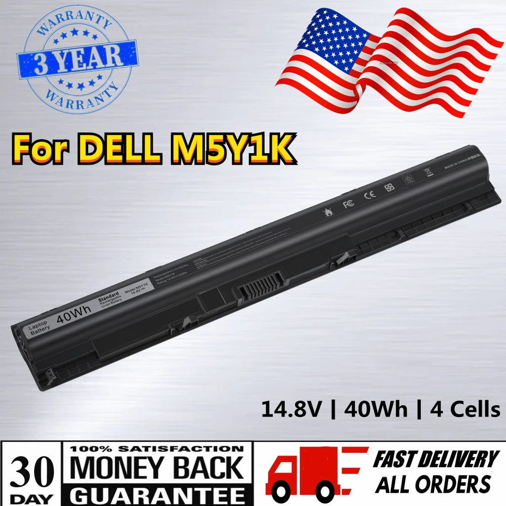 40WH M5Y1K Battery for Dell Inspiron 15 5000 3000 5566 5555 5558 14 5559 Charger