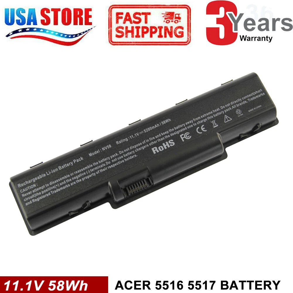 Laptop Battery for Acer Aspire 5532 5732Z 5334 5517 AS09A31 AS09A61 AS09A41