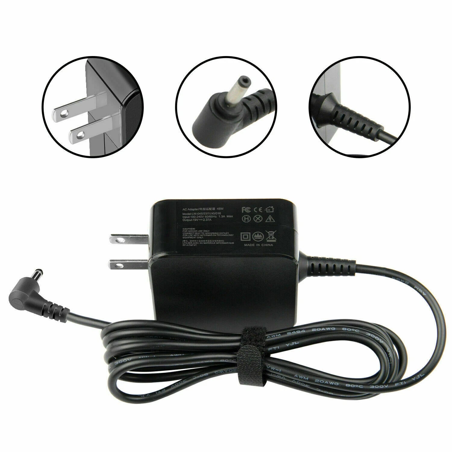 45W 20V 2.25A AC Adapter Charger for Lenovo IdeaPad Yoga PA-1450-55LL ADL45WCC