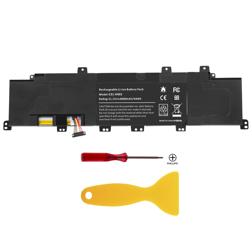 C31-X402 Battery For Asus VivoBook S300CA S300E S400CA Series S300CA-RS91T 44WH