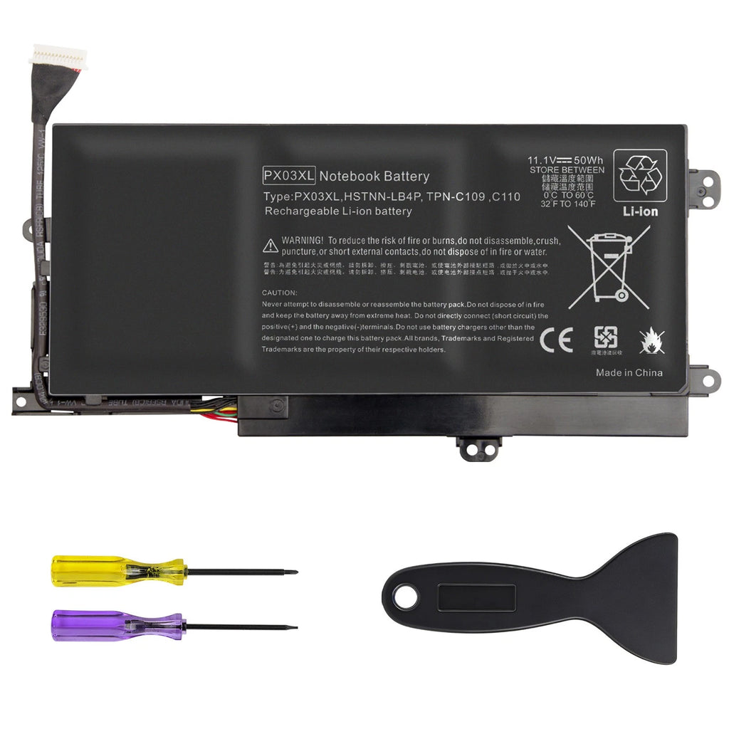 Laptop Battery PX03XL 715050-001 for HP Envy 14 Touchsmart M6 M6-k HSTNN-LB4P