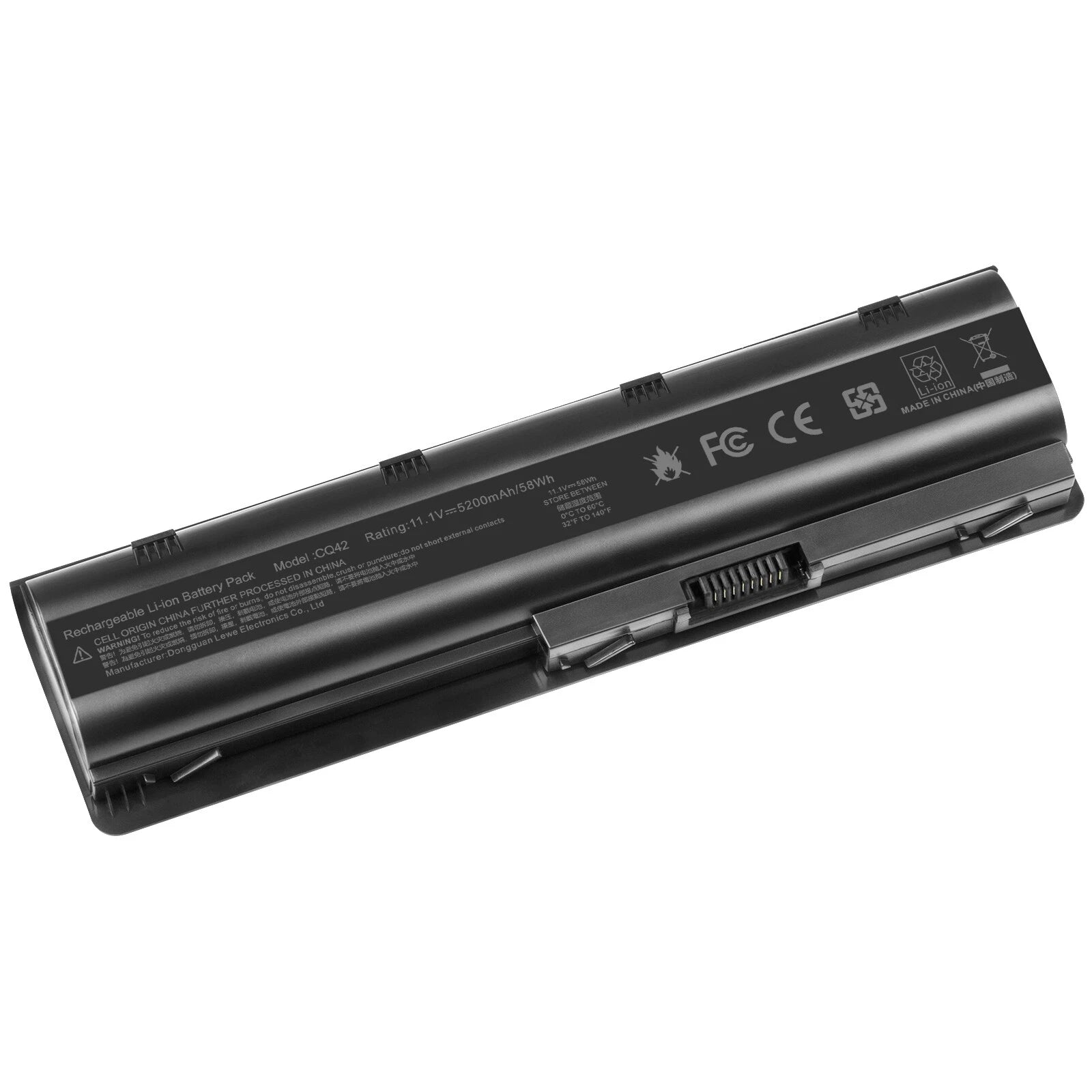 Bateria De Repuesto Para For Hp Spare 593553-001, Compaq Presario Cq32 Cq42 C...