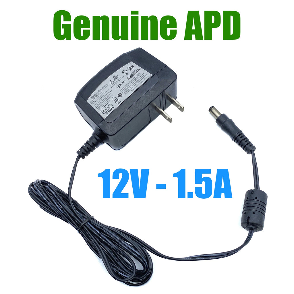 Brand NEW Genuine APD WB-18L12FU AC Adapter 12V 1.5A 18W Charger