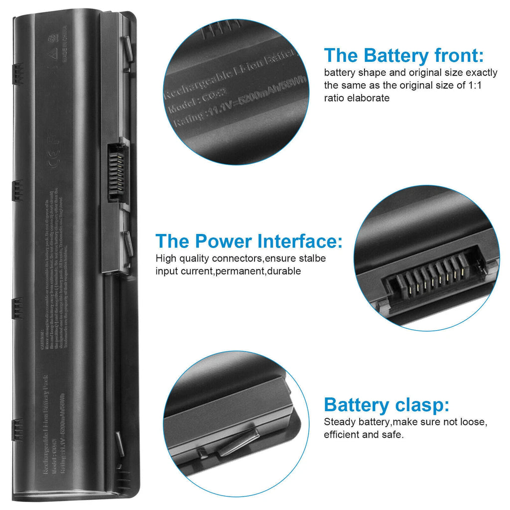 ?MU06 Battery for HP Pavilion CQ42 593553-001 MU09 G4 G6 G7 G62 CQ42 CQ56 Series
