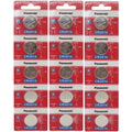 15 x PANASONIC CR 2016 CR2016 ECR2016 LITHIUM COIN CELL Button Battery