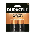2 Pack Duracell CopperTop C Size Alkaline Batteries