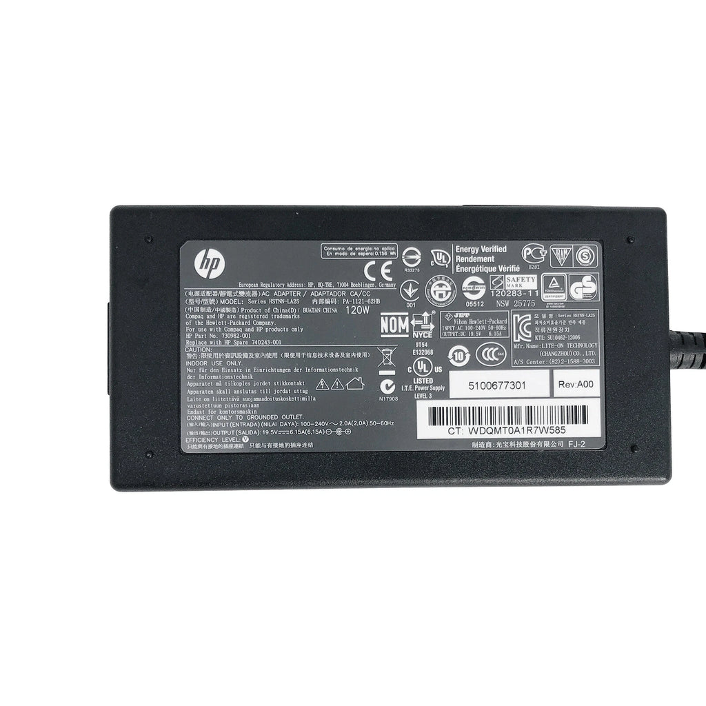 Open Box Genuine 120W HP AC Adapter HSTNN-DA25 644699-003 906329-003 Charger