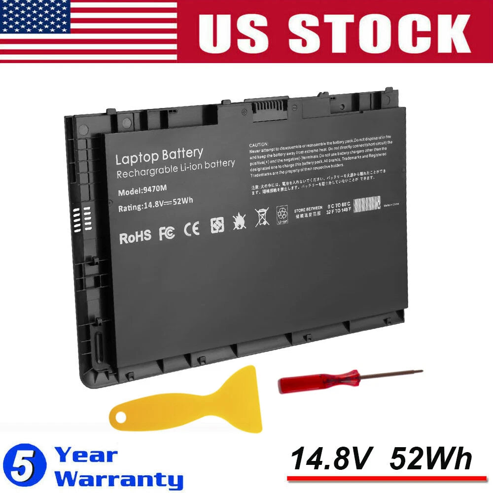 ?BT04XL Laptop Battery for HP EliteBook Folio 9470M 9480M HSTNN-DB3Z 687945-001
