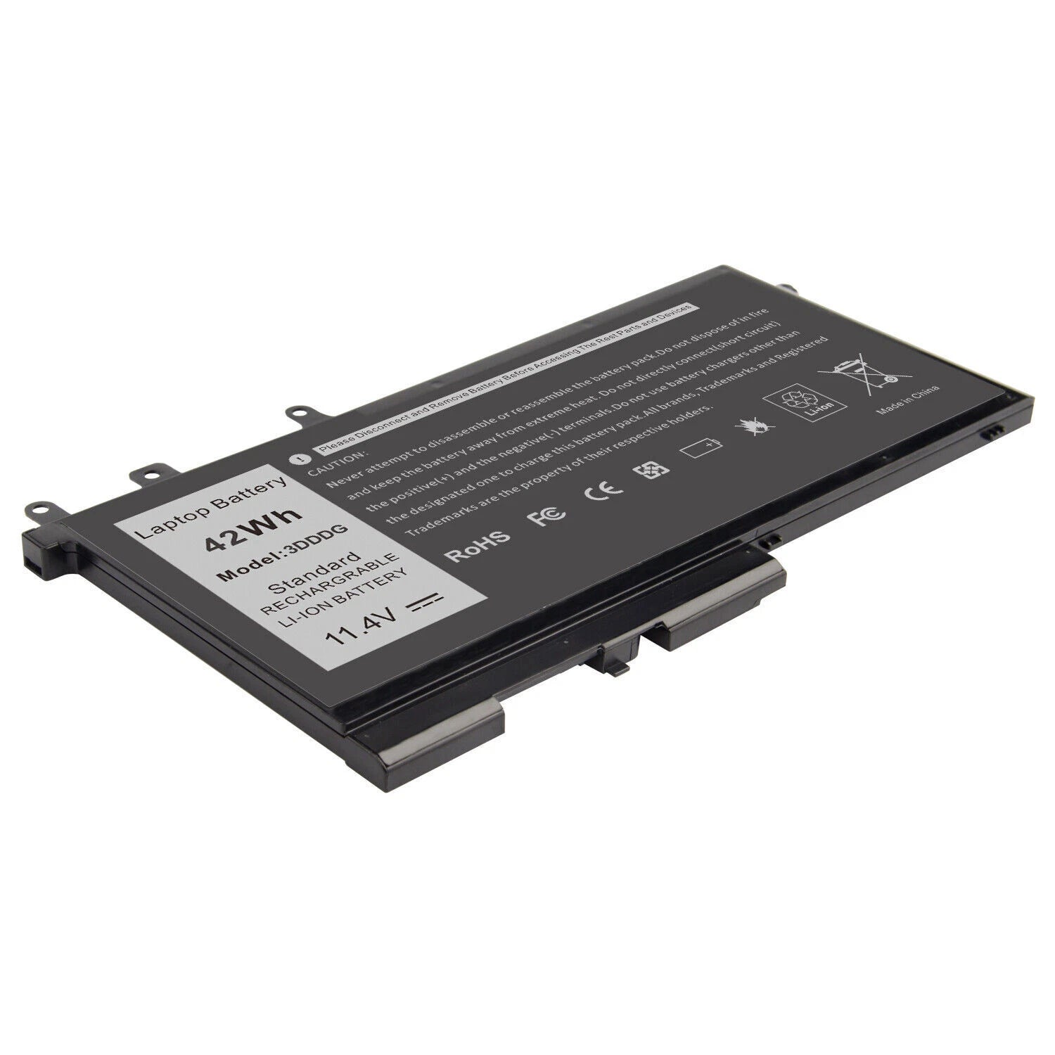 42WH 3DDDG Battery For Dell Latitude E5280 E5480 5480 5488 5490 5491 5495 93FTF
