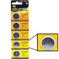 Exell Battery 5-Pack 3V Coin Cell Batteries Compatible with ECR2016 BR2016