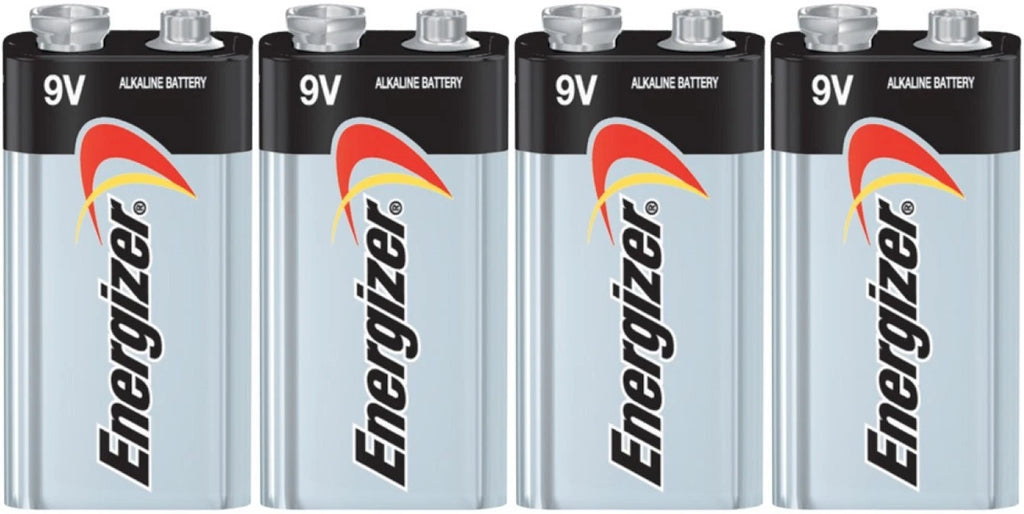 4 Energizer Max 9V 9 Volt Alkaline Battery 522 1604 Bulk EXP 12/2024