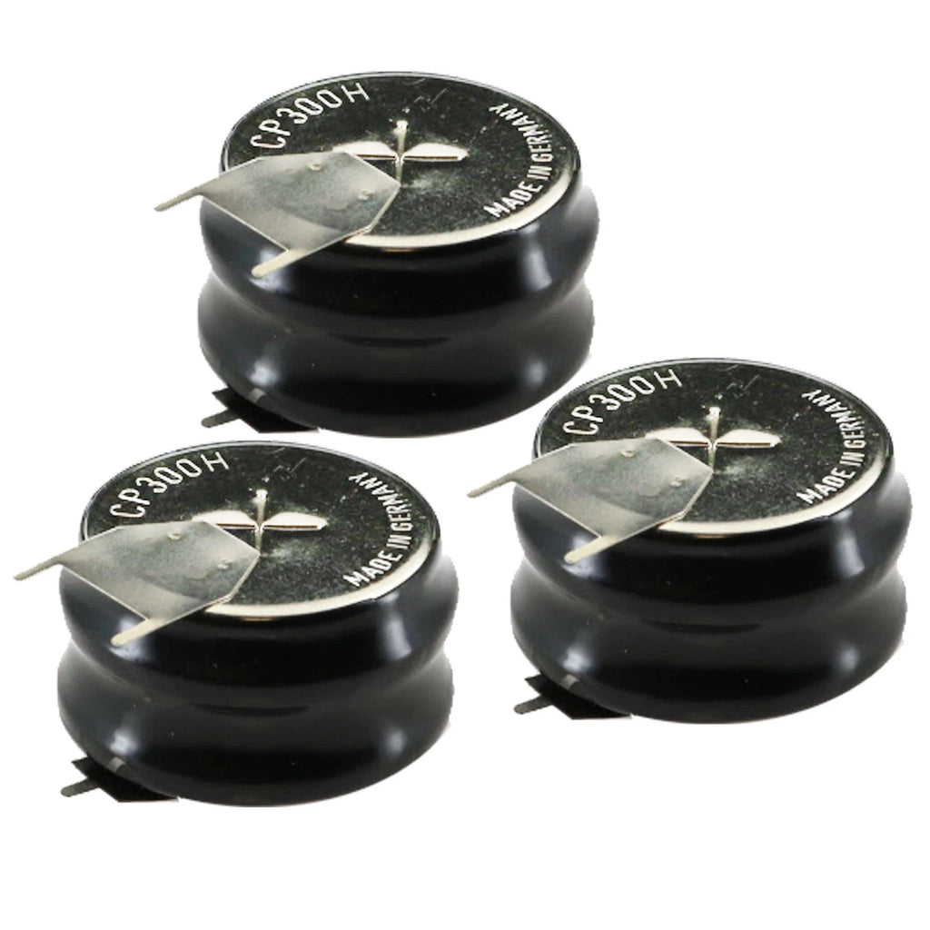 3x 2/CP300H-3PIN 2.4V 300mAh NiMH Battery w/PINS For GPS, Car Alarms, Beacon