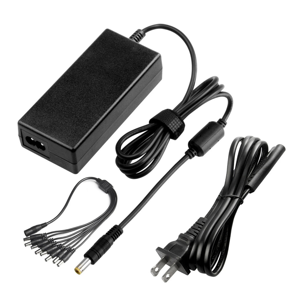 5Amp Power Adapter with 8 way splitter for Lorex Cameras Charger Supply Cord PSU