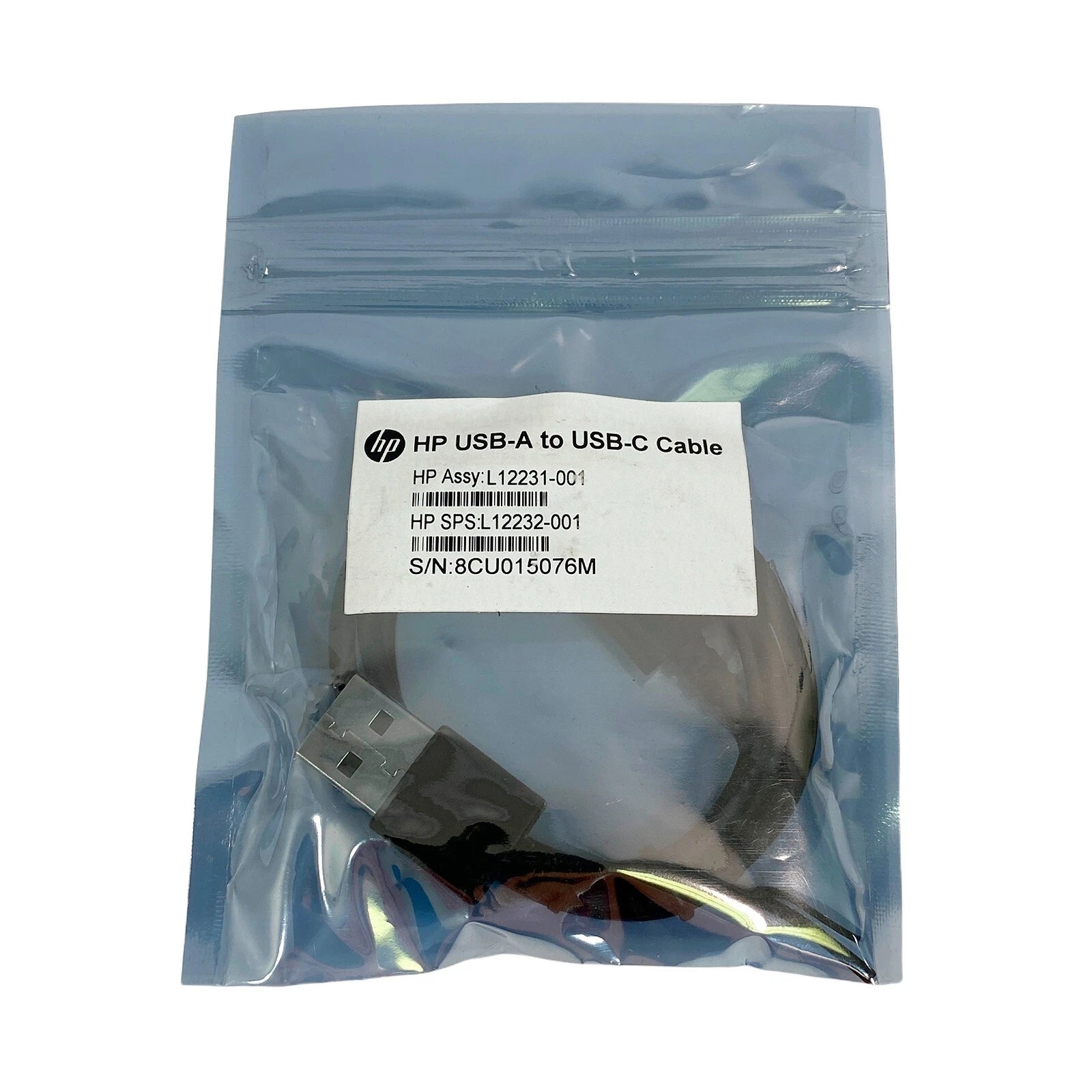 NEW Genuine HP 3ft Cable Male USB-A to Type-C USB-C Charging Cord