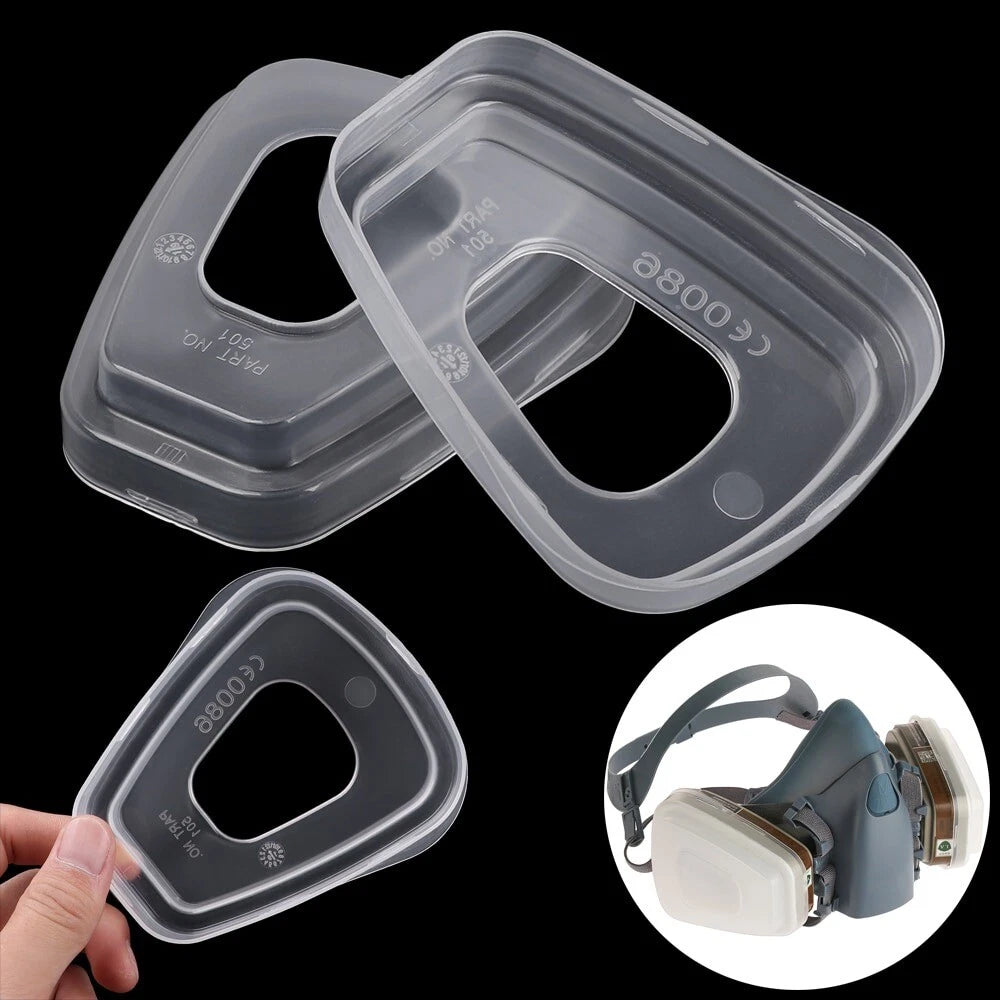 60PCS 5N11 Cotton Filter +2Pcs 501 Retainer Cover For 6001/6200/7502/7000 Series