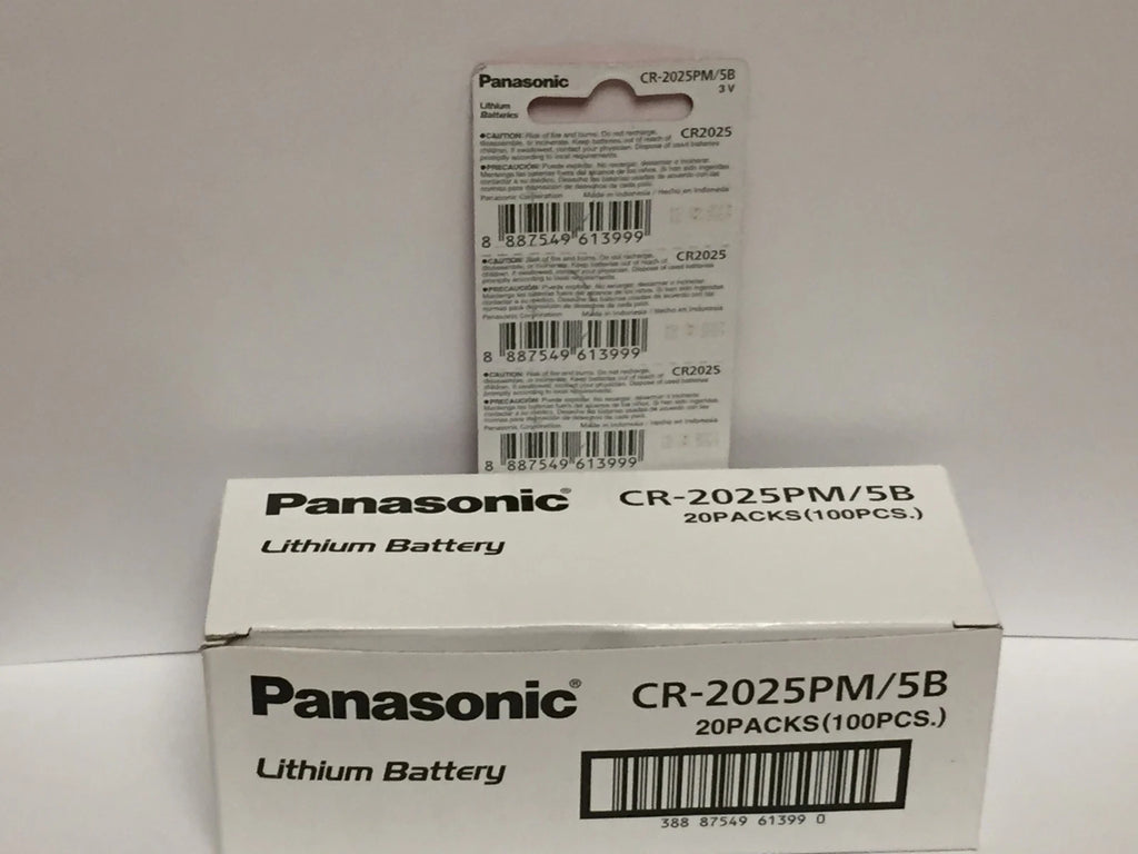 10 Batteries-Panasonic CR2025 DL2025 ECR2025 3V Lithium Coin Battery Exp 2027