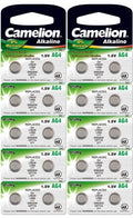 20 Camelion AG4 LR626 377 376 G4A LR66 L626 GP7 Alkaline Alkaline Batteries