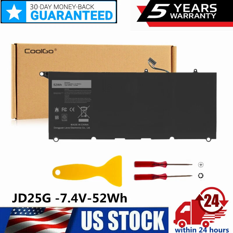 Battery For Dell XPS 13 9343 13 9350 0DRRP 0N7T6 5K9CP 90V7W JD25G JHXPY P54G US