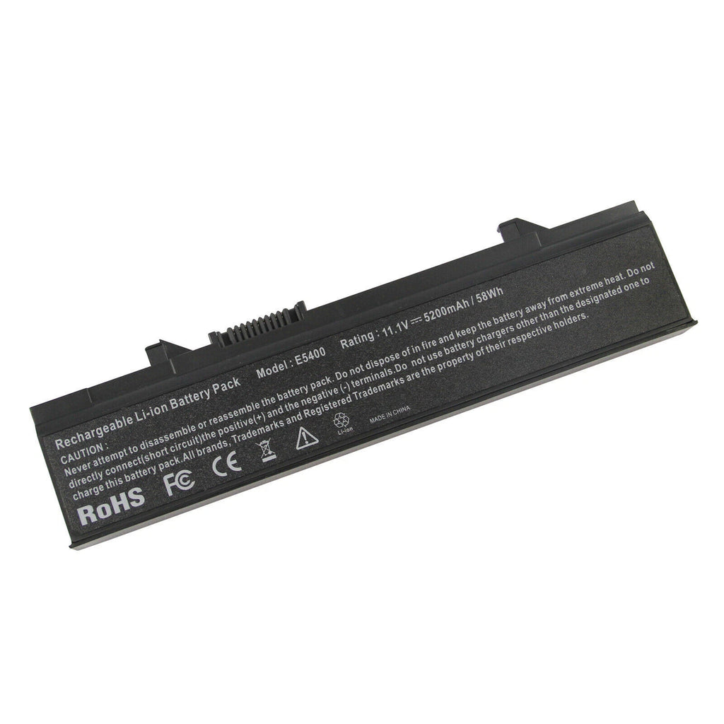 6Cell Battery for Dell Latitude E5400 E5500 E5410 E5510 KM742 PX644H 5200mAh