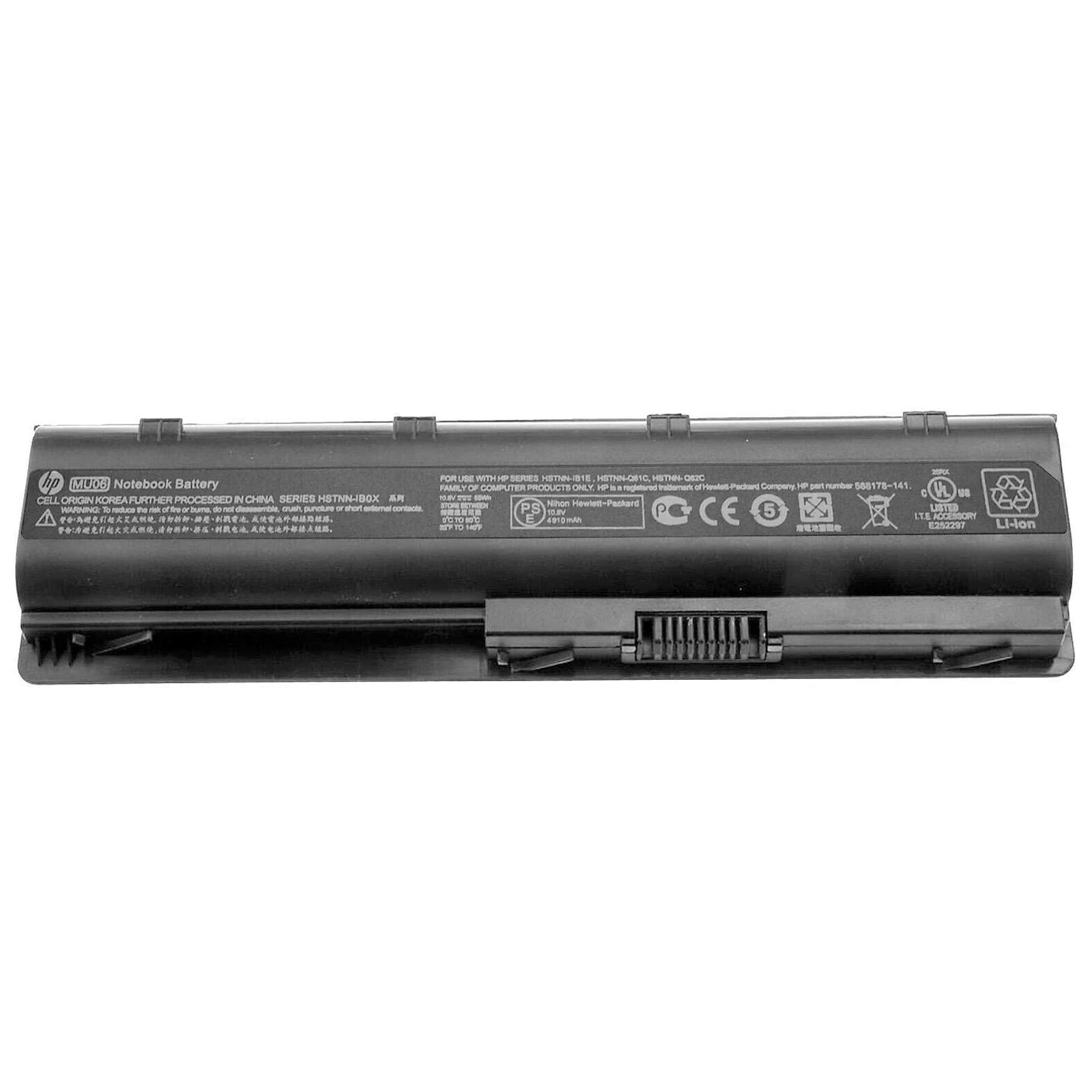 Genuine 593553-001 MU06 Battery for HP 2000 Notebook CQ56 CQ32 CQ42 G62 G72 G56