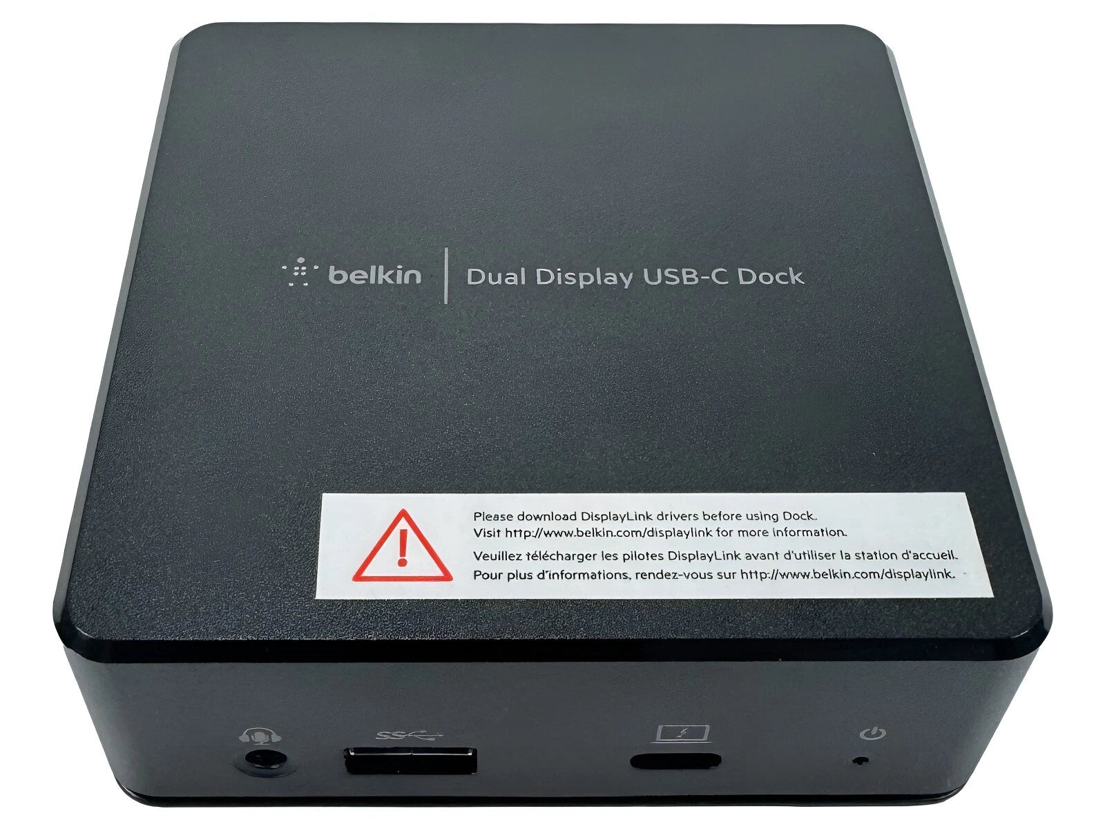 NEW Belkin Dual Display USB-C Docking Station INC002 Complete Set (Damaged box)
