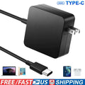 65W Wall Type C USB-C AC Adapter Laptop Charger Universal Power Supply Cord