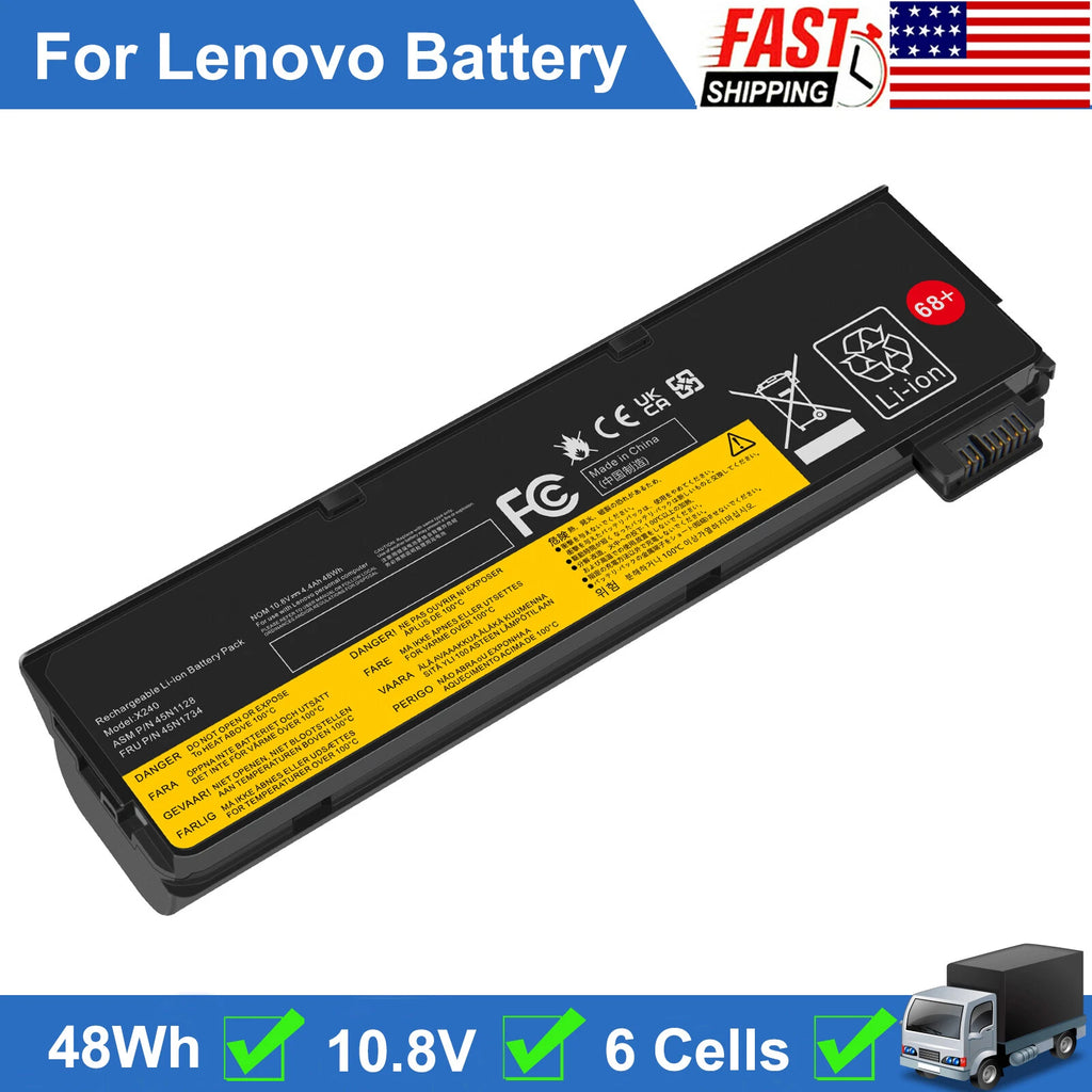 68+ T440 Battery for Lenovo ThinkPad X240 X250 X260 T440S T450 T460 T460P L450