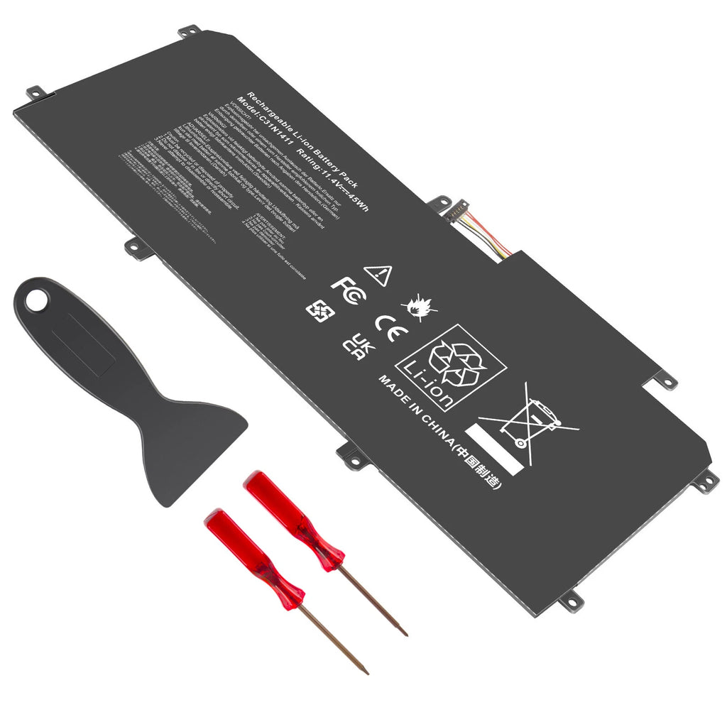 Battery for ASUS ZenBook UX305 UX305F UX305FA UX305C UX305CA U305LA C31N1411
