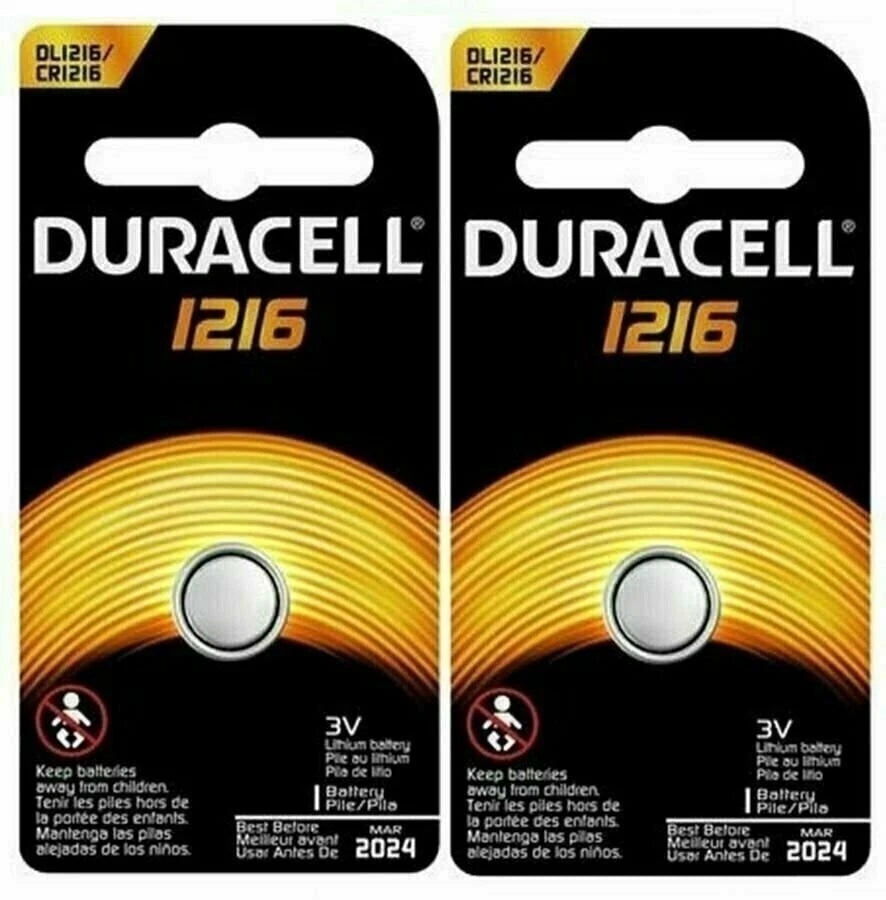 Duracell CR2016 ECR2016 CR 2016 DL2016 3v Batteries x 4 EXP 2027