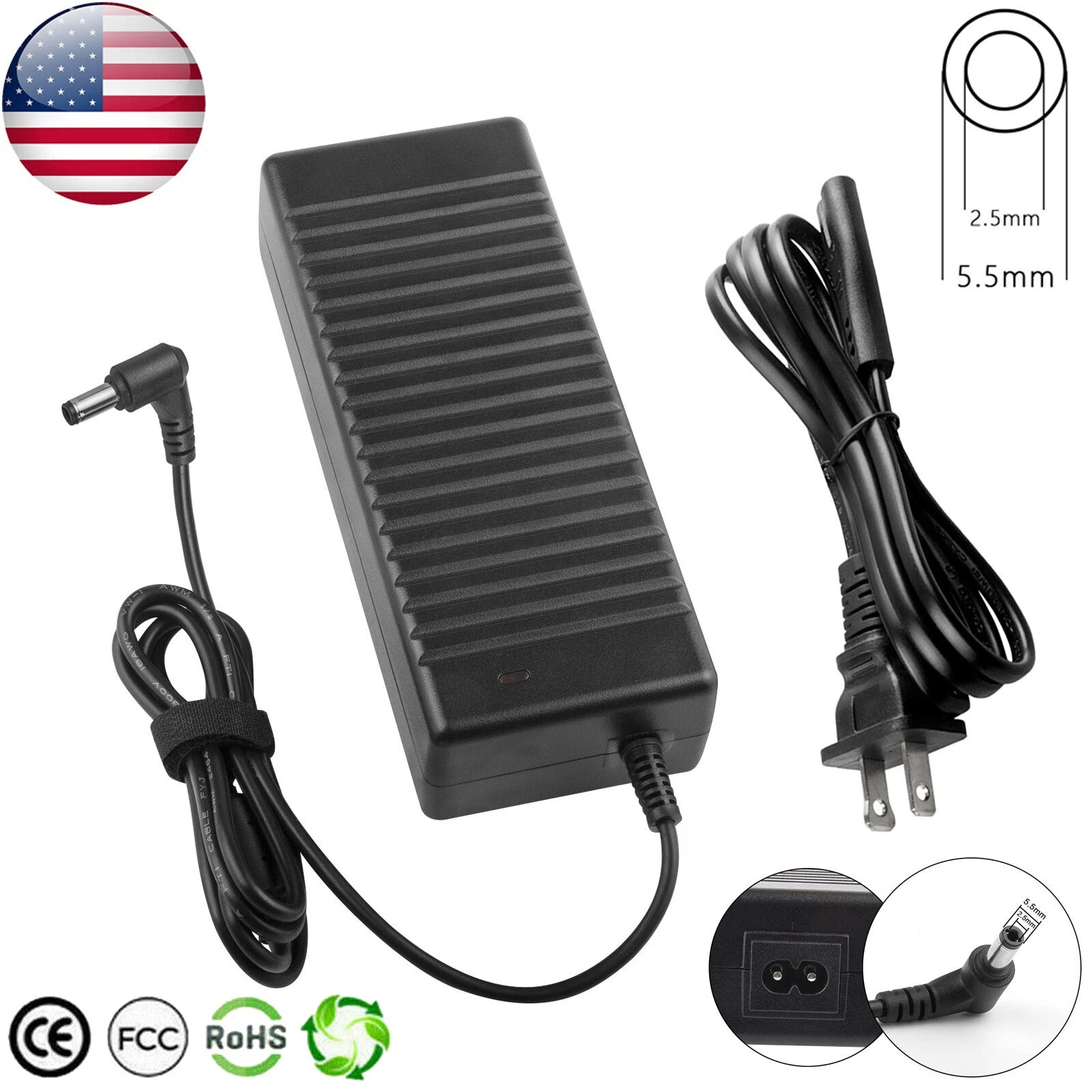 19V 6.32A 120W ADP-150NB D Adapter Charger for Asus G74SX G73JH G73SW G73 G74S