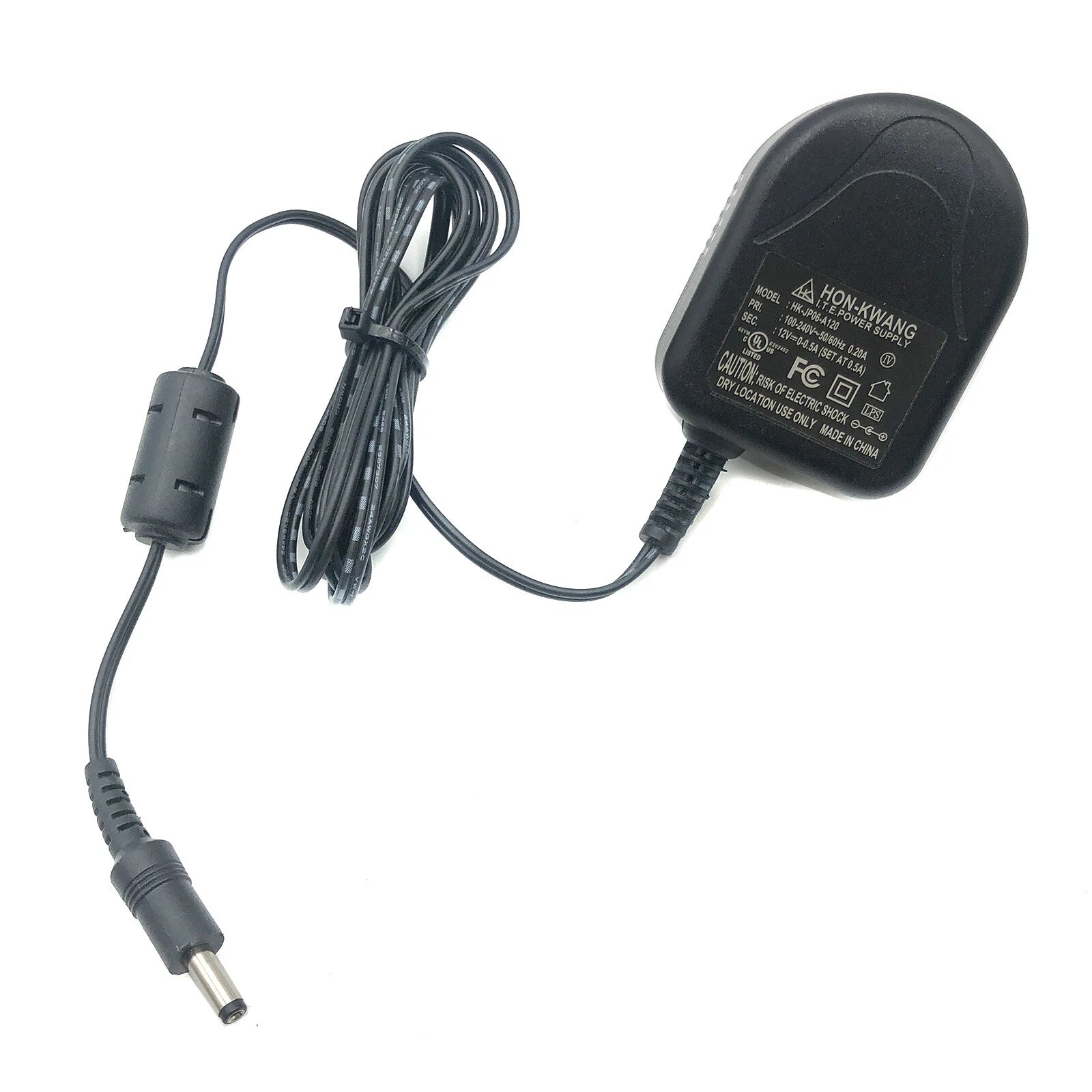 NEW Genuine HON-KWANG AC Adapter HK-JP06-A120 12V 0.5A 500mA I.T.E Power Supply