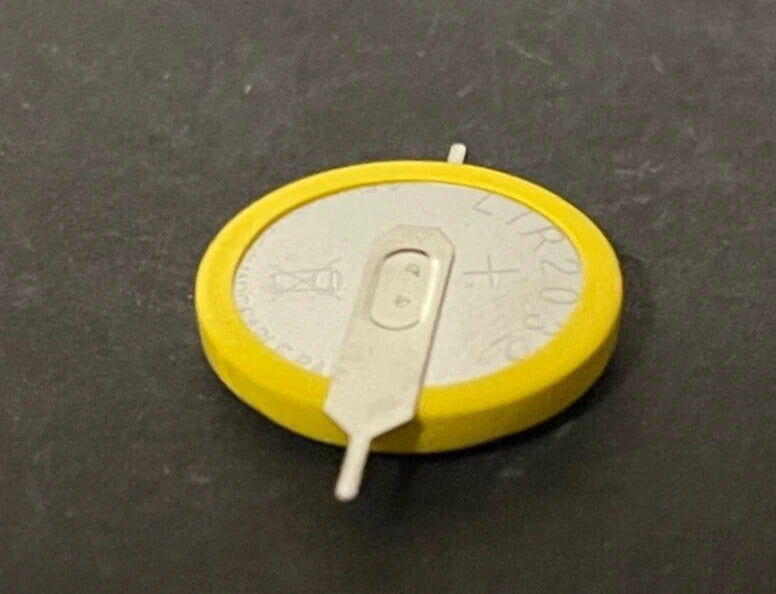 Brand New Li-ion Rechargeable LiR2032 Coin Cell Battery W/ Tabs