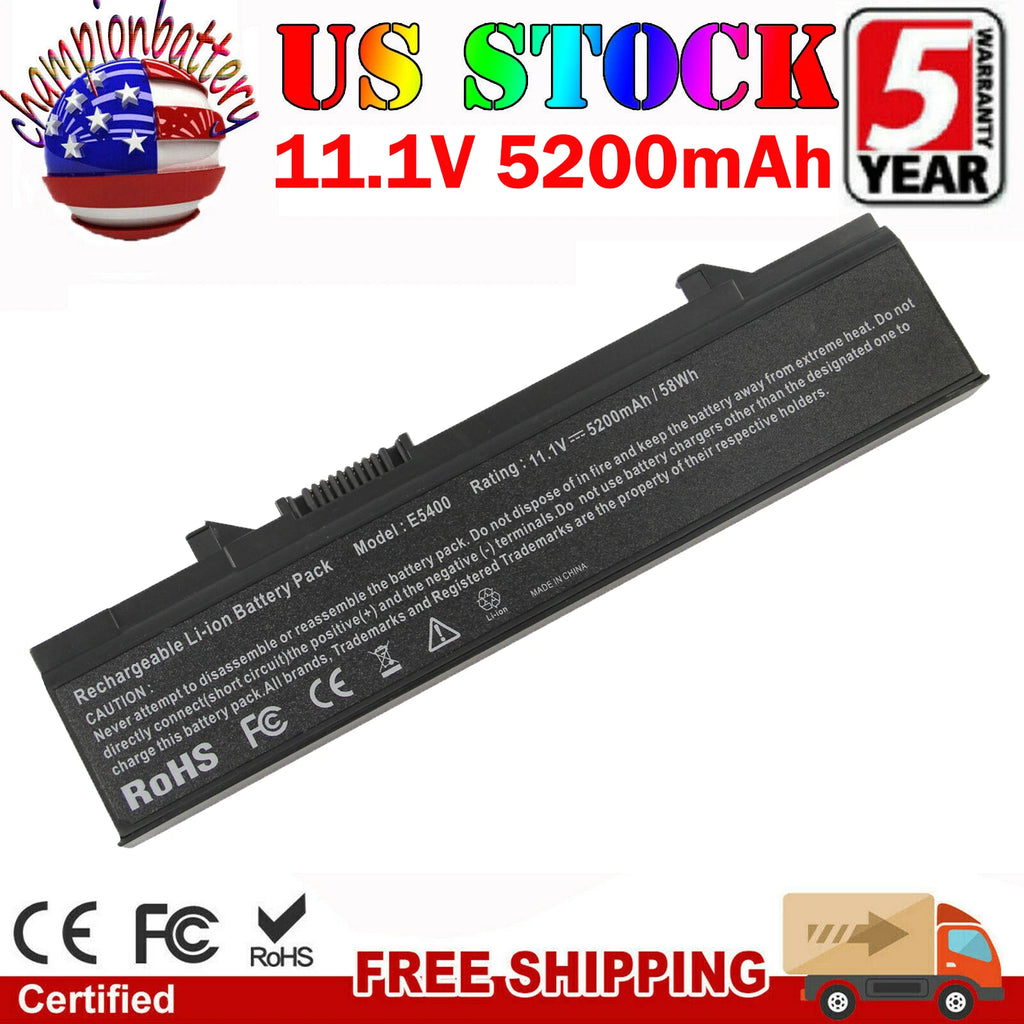 E5400 Laptop Battery For Dell Latitude E5500 E5410 E5510 PX644H KM742 KM970