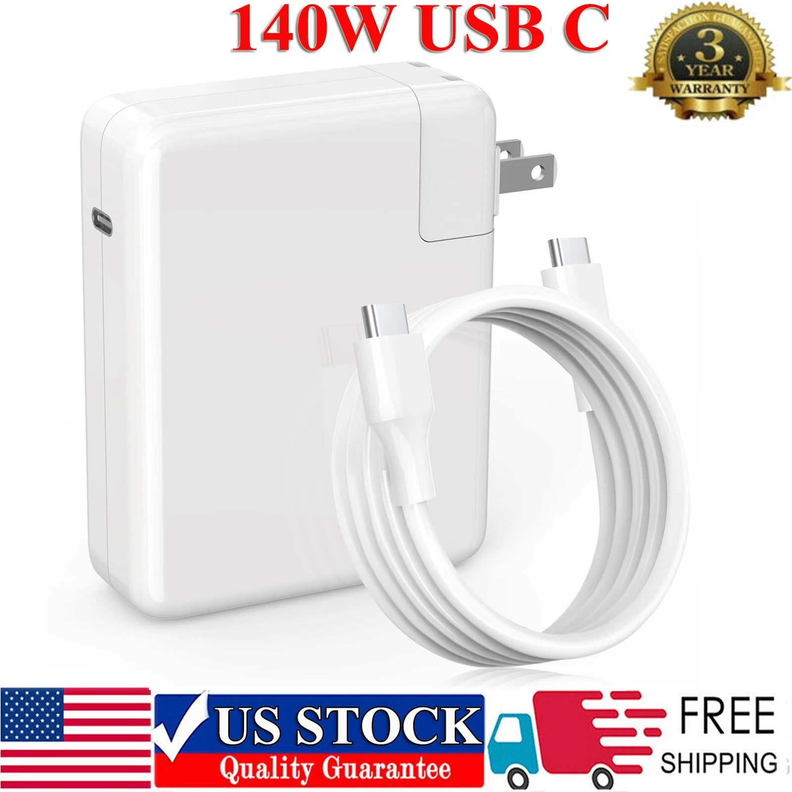 140W USB C Charger For OEM MacBook Pro 16 14 inch A2681 A2485 A2779 A2780 A2452