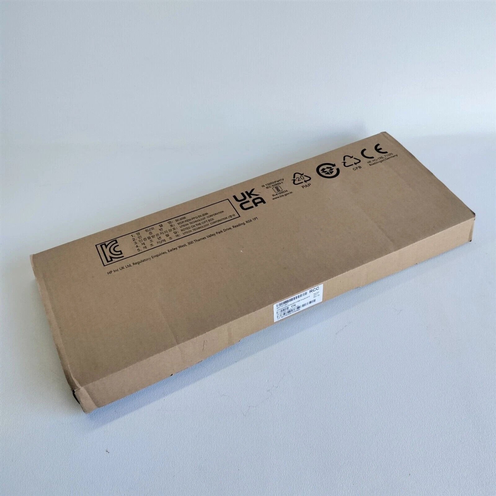Lot of 10 - NEW Unbranded for HP WIRED USB STANDARD DESKTOP KEYBOARD 697737-001