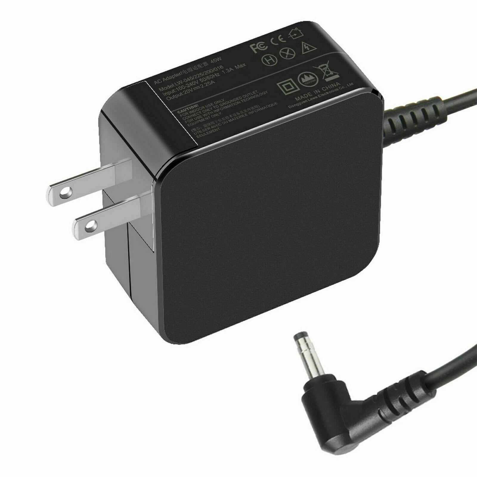 For Lenovo Charger Ideapad 100s Input 20V 2.25A 45W AC Adapter ADL45WCC ADL45WCD
