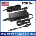 65W Adapter Charger for Dell Latitude 5400 5500 5300 7300 7400 2-in-1 Laptop