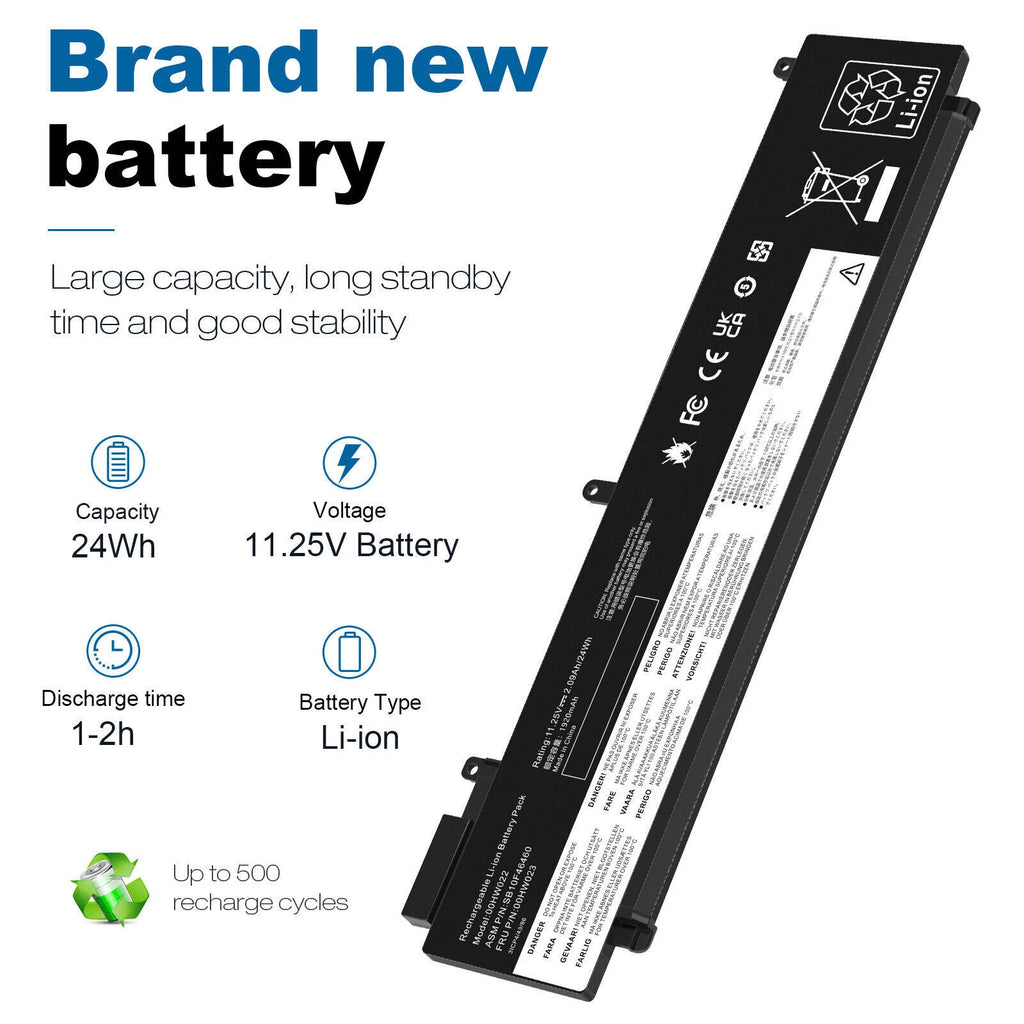 00HW023 00HW022 T460s T470s Battery For Lenovo ThankPad SB10F46460 SB10F46461