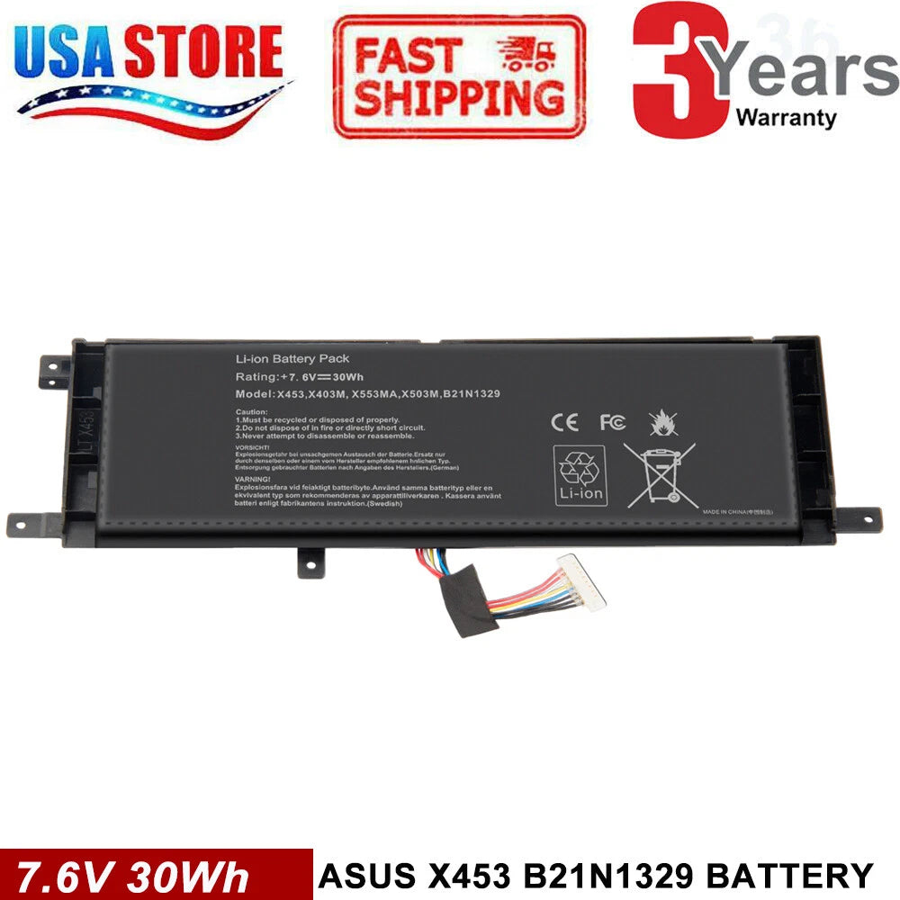 Laptop B21N1329 Battery for Asus X553MA X453MA X553M X453M X453 X553 X403 X403MA