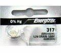 1 Energizer 317, SR516SW, SP317, V317, D317, 616, 280-58, SB-AR, S52, Battery