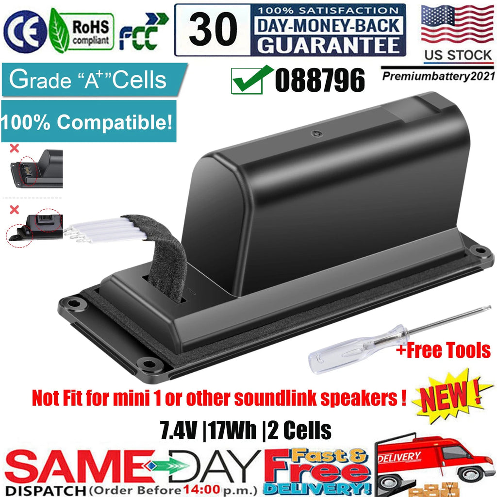Laptop Battery For BOSE Soundlink Mini 2 II Bose 088789 088796 088772 080841 NEW