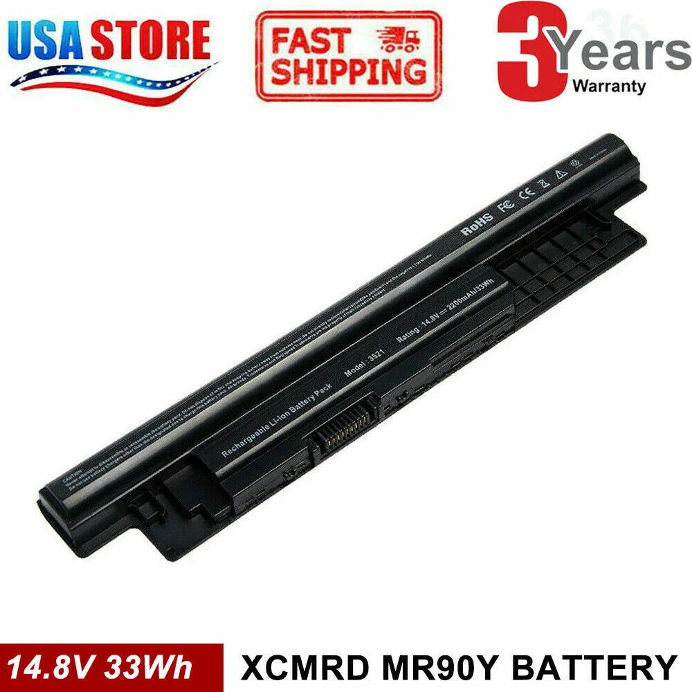 XCMRD Battery for Dell Inspiron 15 17 3421 3437 3521 3537 3721 3737 G019Y MR90Y
