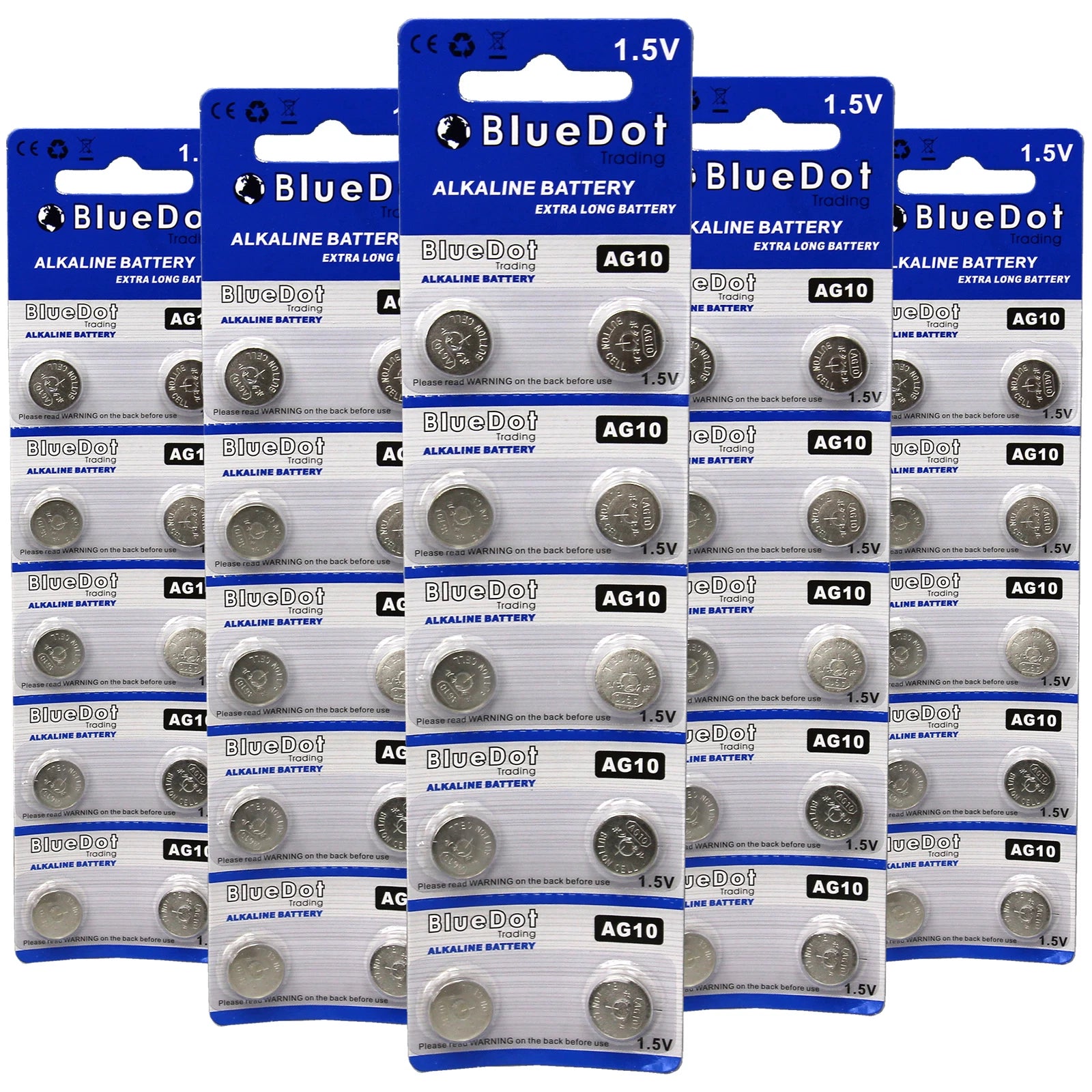 Wholesale LOT of 50 PCS LR1130 AG10 389A 1.5V Alkaline Button Cell Watch Battery