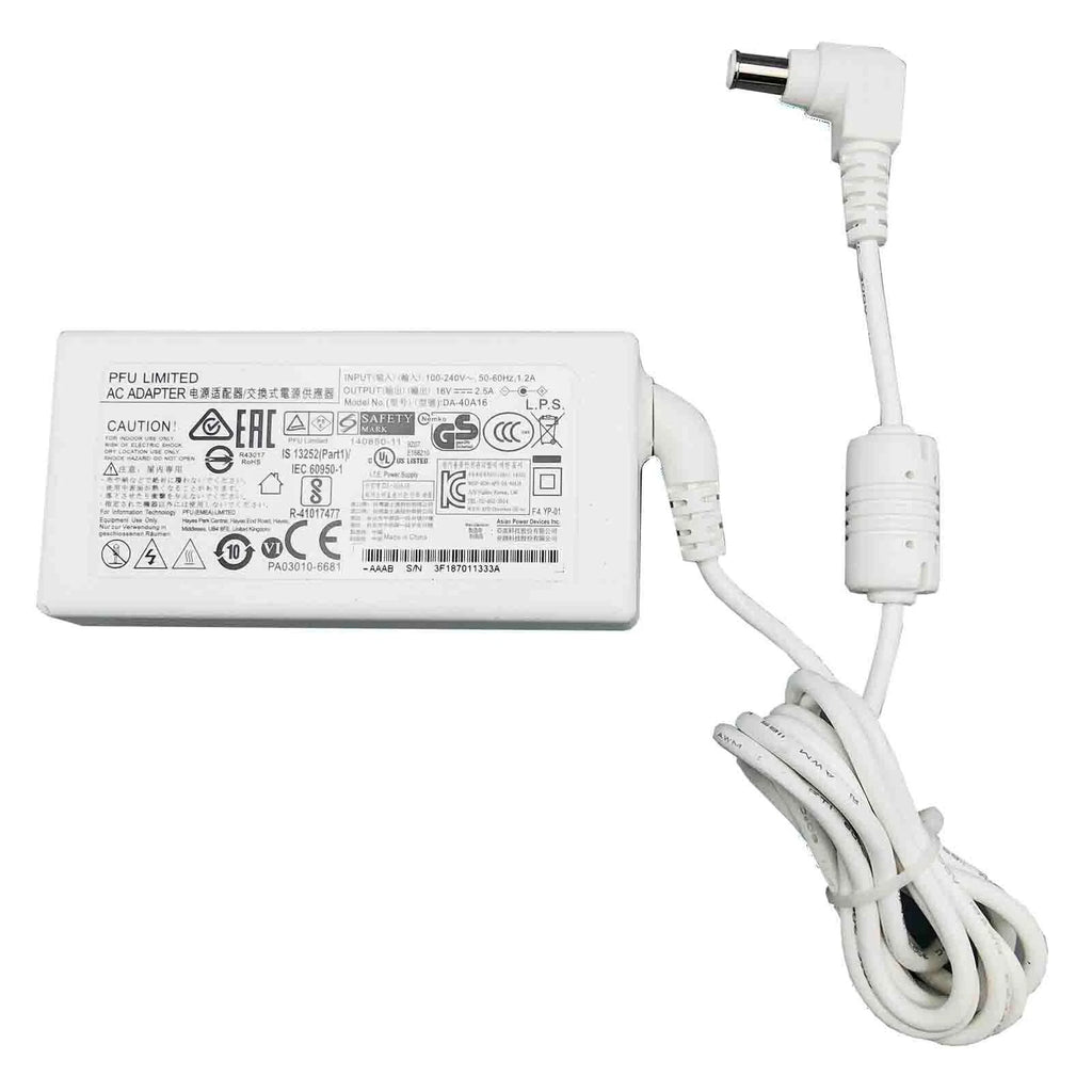 NEW Genuine Fujitsu 16V 2.5A AC Adapter DA-40A16 Power Supply 6.0x4.4+Pin