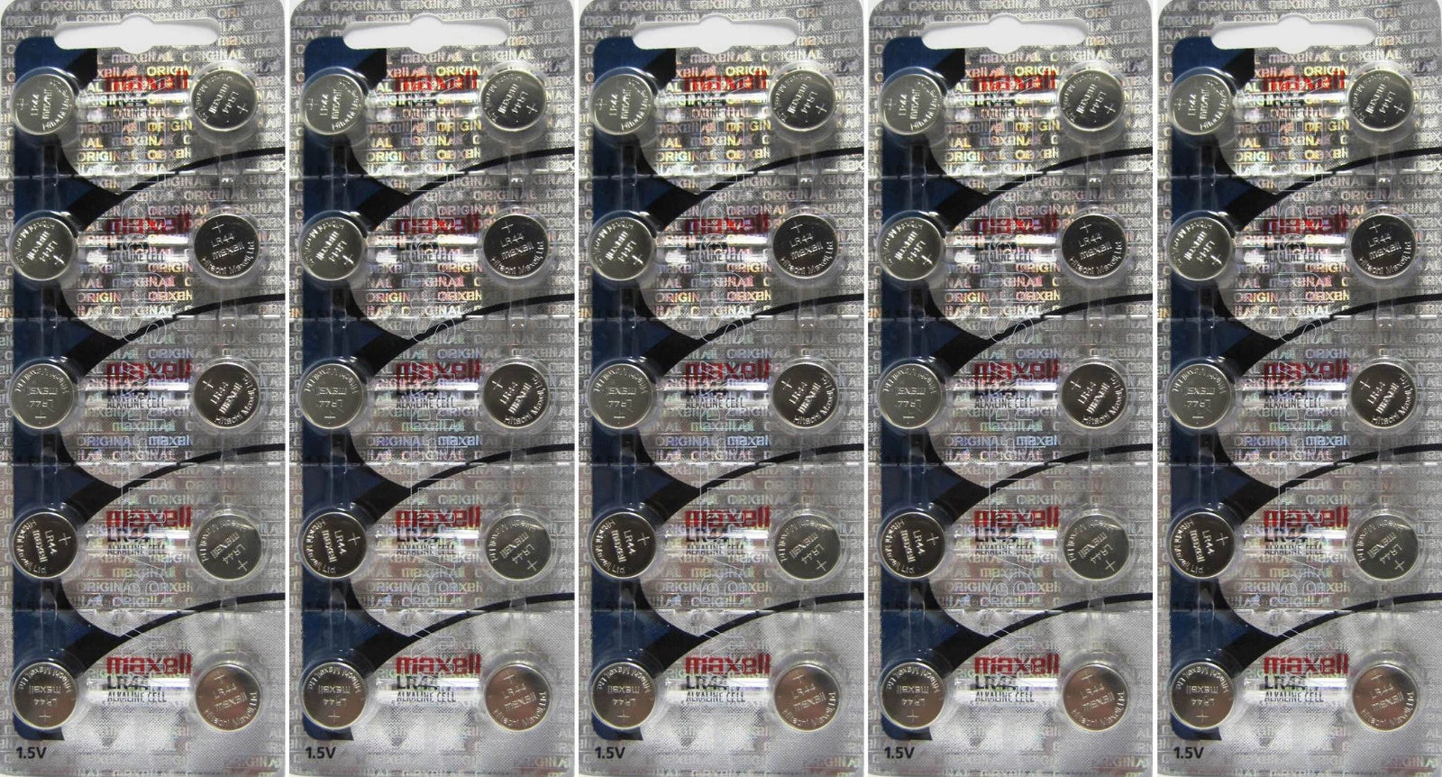 50 x LR44 AG13 357 357A A76 303 L1154 1.5 Volt Alkaline Battery Ships from USA